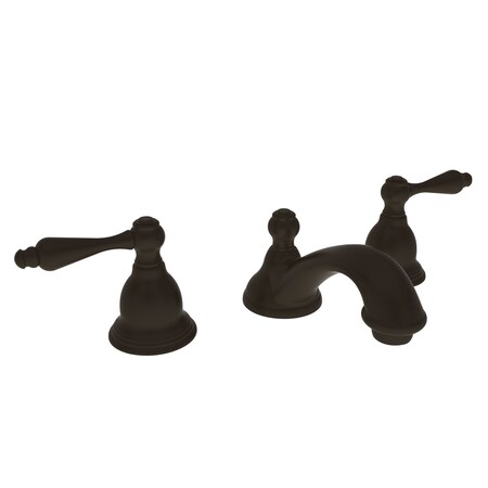 Newport Brass Widespread Lavatory Faucet in Oil Rubbed Bronze 850-10B